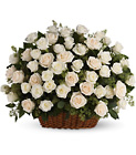 Bountiful Rose Basket from Martinsville Florist, flower shop in Martinsville, NJ